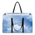 Sky Cloud Print Utility Tote Bag