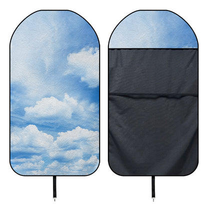Sky Cloud Print Waterproof Car Seat Cover