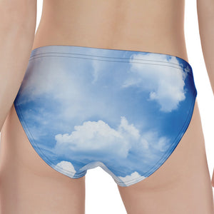 Sky Cloud Print Women's Panties