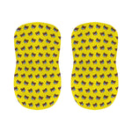 Sleeping Bear Emoji Pattern Print Bar Stool Covers