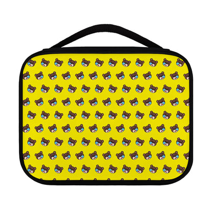Sleeping Bear Emoji Pattern Print Classic Bible Case