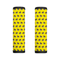 Sleeping Bear Emoji Pattern Print Handle Covers