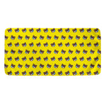 Sleeping Bear Emoji Pattern Print Towel