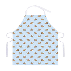 Sleeping Chihuahua Pattern Print Adjustable Apron