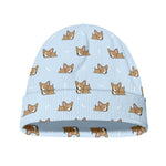 Sleeping Chihuahua Pattern Print Beanie