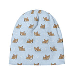 Sleeping Chihuahua Pattern Print Beanie