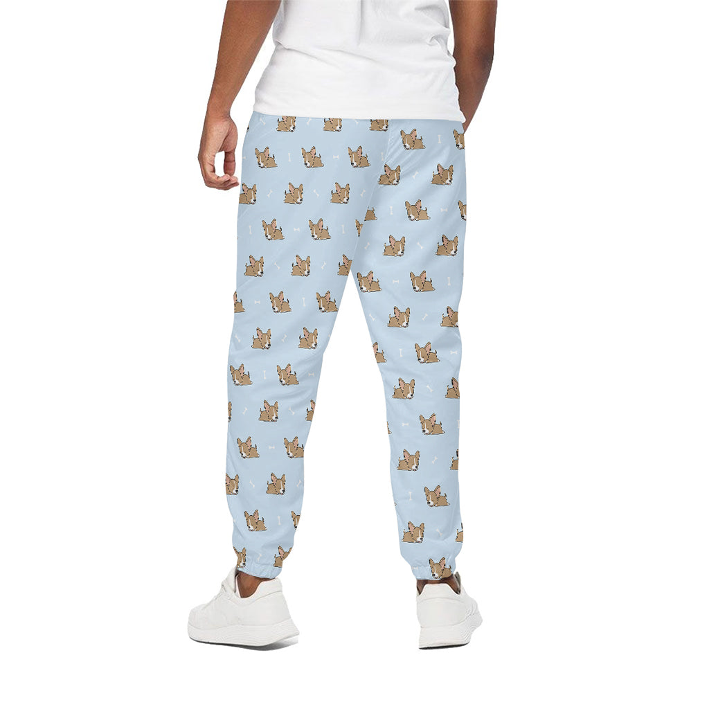 Sleeping Chihuahua Pattern Print Cotton Pants