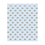 Sleeping Chihuahua Pattern Print Curtain