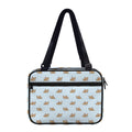 Sleeping Chihuahua Pattern Print Double Strap Bible Bag