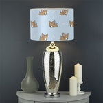 Sleeping Chihuahua Pattern Print Drum Lamp Shade