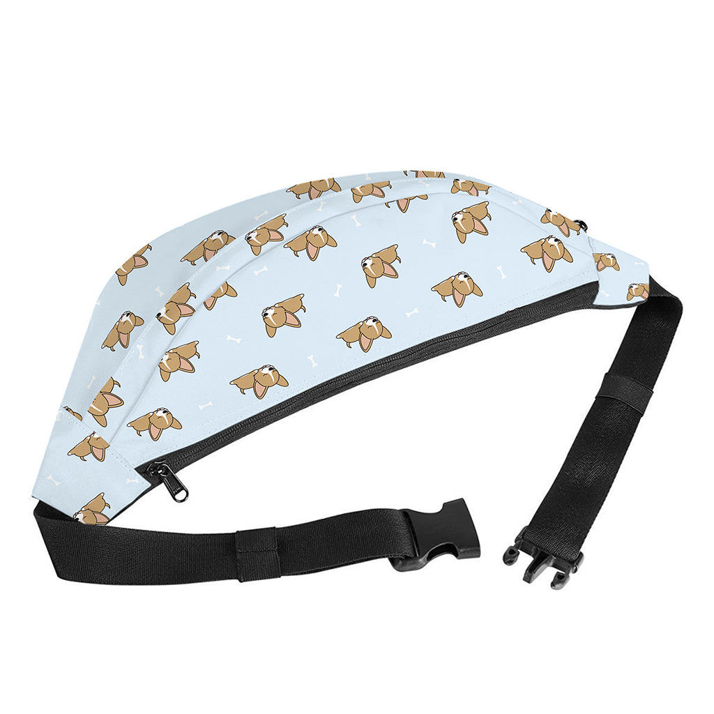 Sleeping Chihuahua Pattern Print Fanny Pack