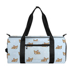 Sleeping Chihuahua Pattern Print Gym Bag