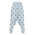 Sleeping Chihuahua Pattern Print Hammer Pants