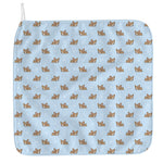 Sleeping Chihuahua Pattern Print Hand Towel