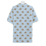 Sleeping Chihuahua Pattern Print Hawaiian Shirt