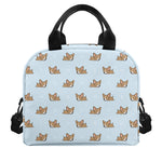 Sleeping Chihuahua Pattern Print Insulated Lunch Bag