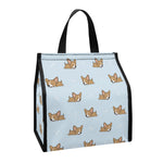Sleeping Chihuahua Pattern Print Insulated Lunch Tote