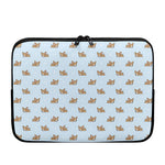 Sleeping Chihuahua Pattern Print Laptop Sleeve