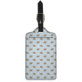 Sleeping Chihuahua Pattern Print Luggage Tag