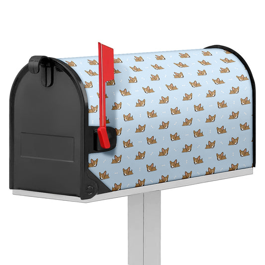 Sleeping Chihuahua Pattern Print Mailbox Cover