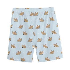 Sleeping Chihuahua Pattern Print Men's Sports Shorts