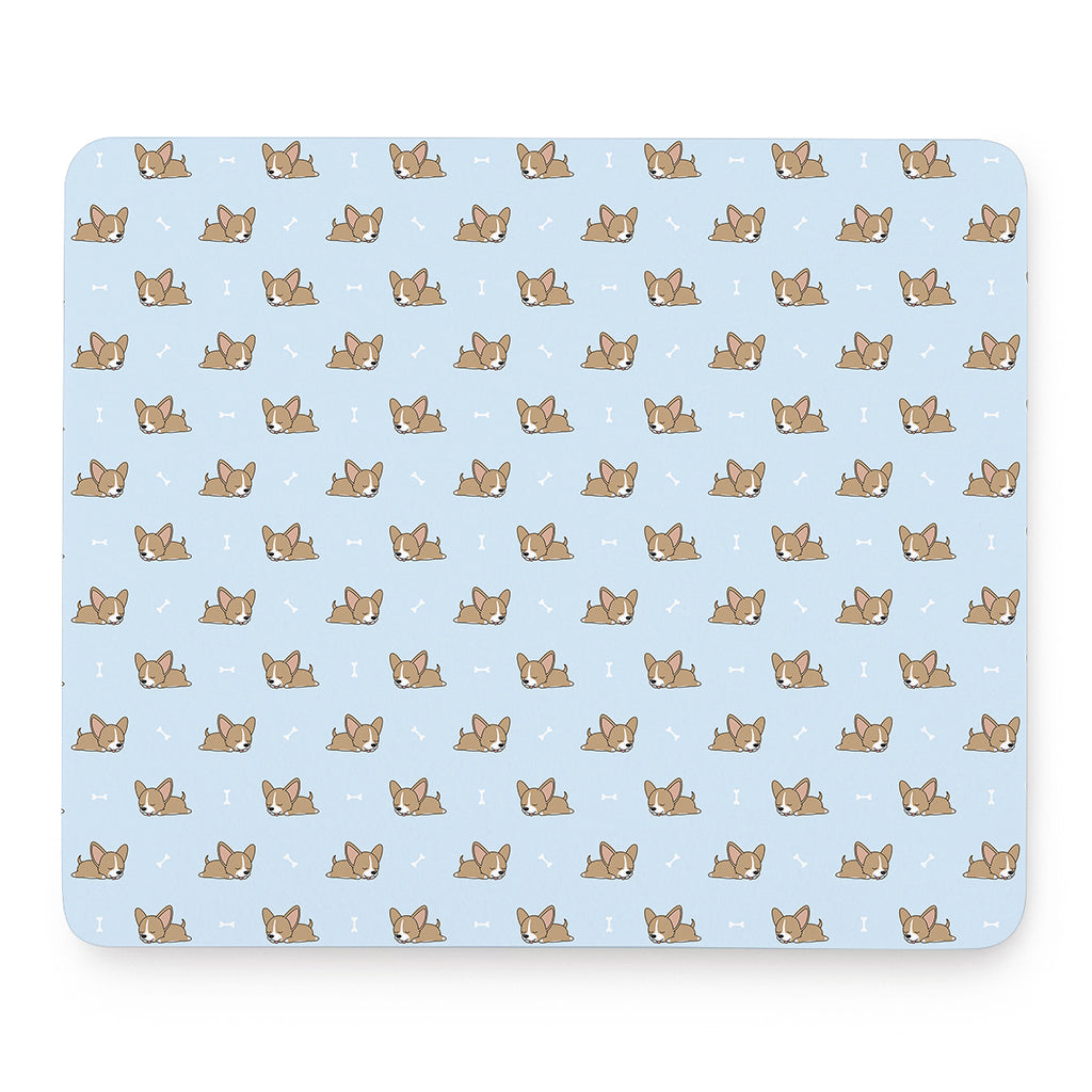 Sleeping Chihuahua Pattern Print Mouse Pad