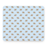 Sleeping Chihuahua Pattern Print Mouse Pad