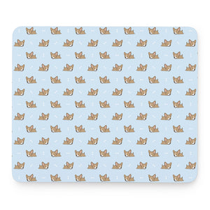 Sleeping Chihuahua Pattern Print Mouse Pad