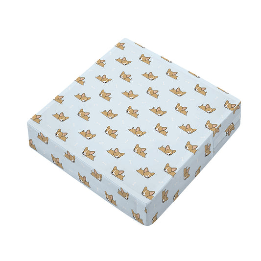 Sleeping Chihuahua Pattern Print Outdoor Seat Cushion Cover