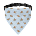Sleeping Chihuahua Pattern Print Over The Collar Dog Bandana