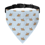 Sleeping Chihuahua Pattern Print Over The Collar Dog Bandana