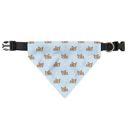 Sleeping Chihuahua Pattern Print Over The Collar Dog Bandana