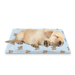 Sleeping Chihuahua Pattern Print Pet Cooling Mat Cover