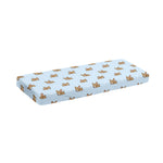 Sleeping Chihuahua Pattern Print Piano Keyboard Cover