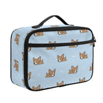 Sleeping Chihuahua Pattern Print Portable Lunch Bag