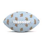 Sleeping Chihuahua Pattern Print Rugby Ball