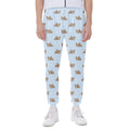 Sleeping Chihuahua Pattern Print Joggers