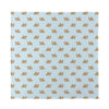 Sleeping Chihuahua Pattern Print Silk Bandana