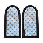 Sleeping Chihuahua Pattern Print Skillet Handle Cover