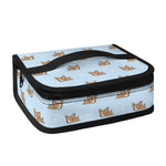 Sleeping Chihuahua Pattern Print Small Lunch Bag