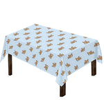 Sleeping Chihuahua Pattern Print Tablecloth