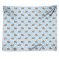 Sleeping Chihuahua Pattern Print Tapestry