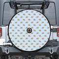 Sleeping Chihuahua Pattern Print Tire Cover With Camera Hole