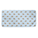 Sleeping Chihuahua Pattern Print Towel