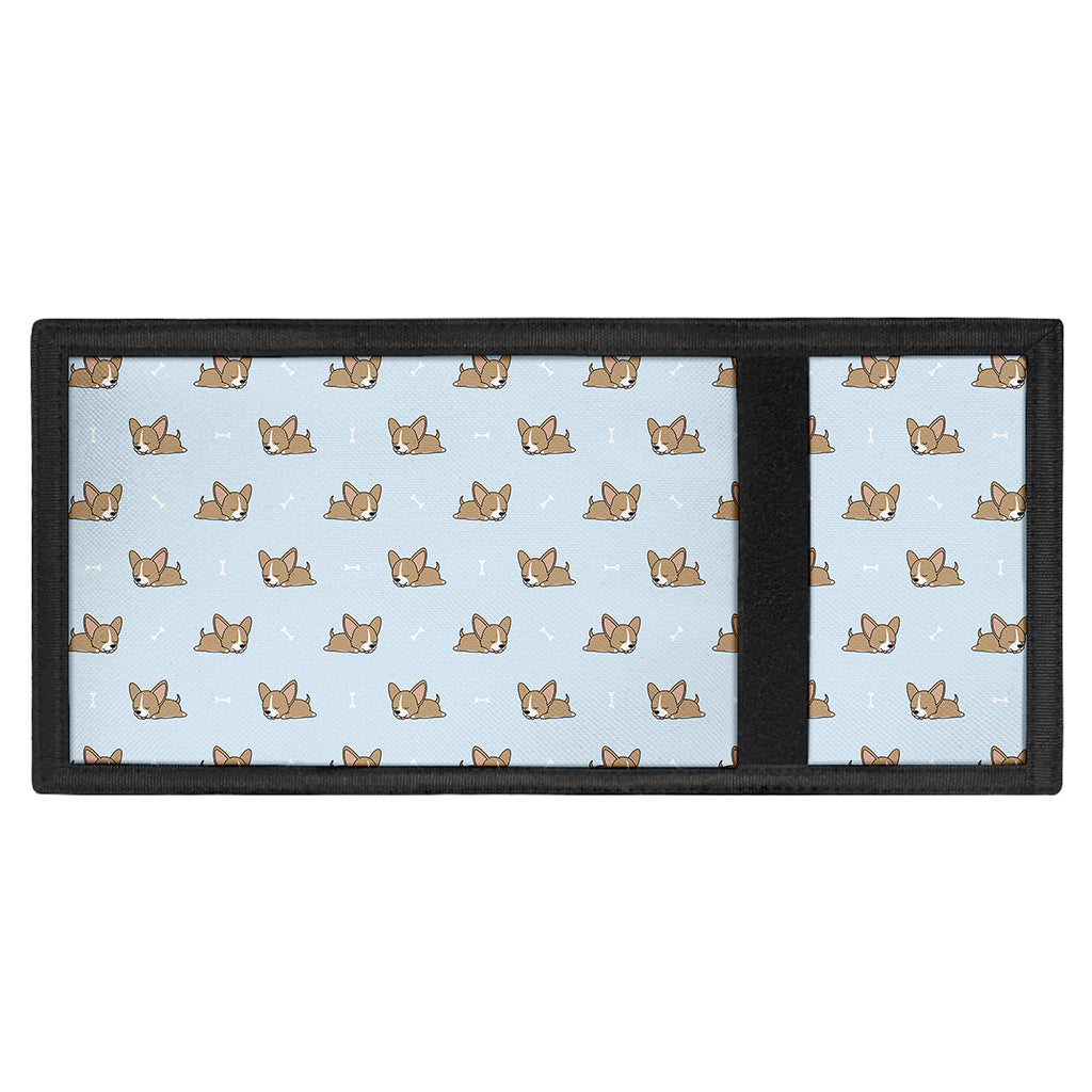 Sleeping Chihuahua Pattern Print Trifold Wallet