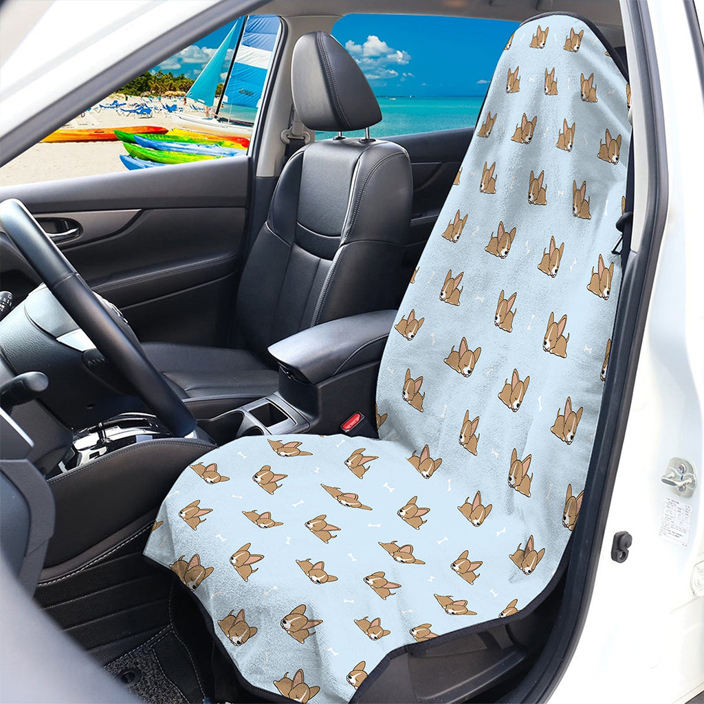 Sleeping Chihuahua Pattern Print Waterproof Car Seat Cover