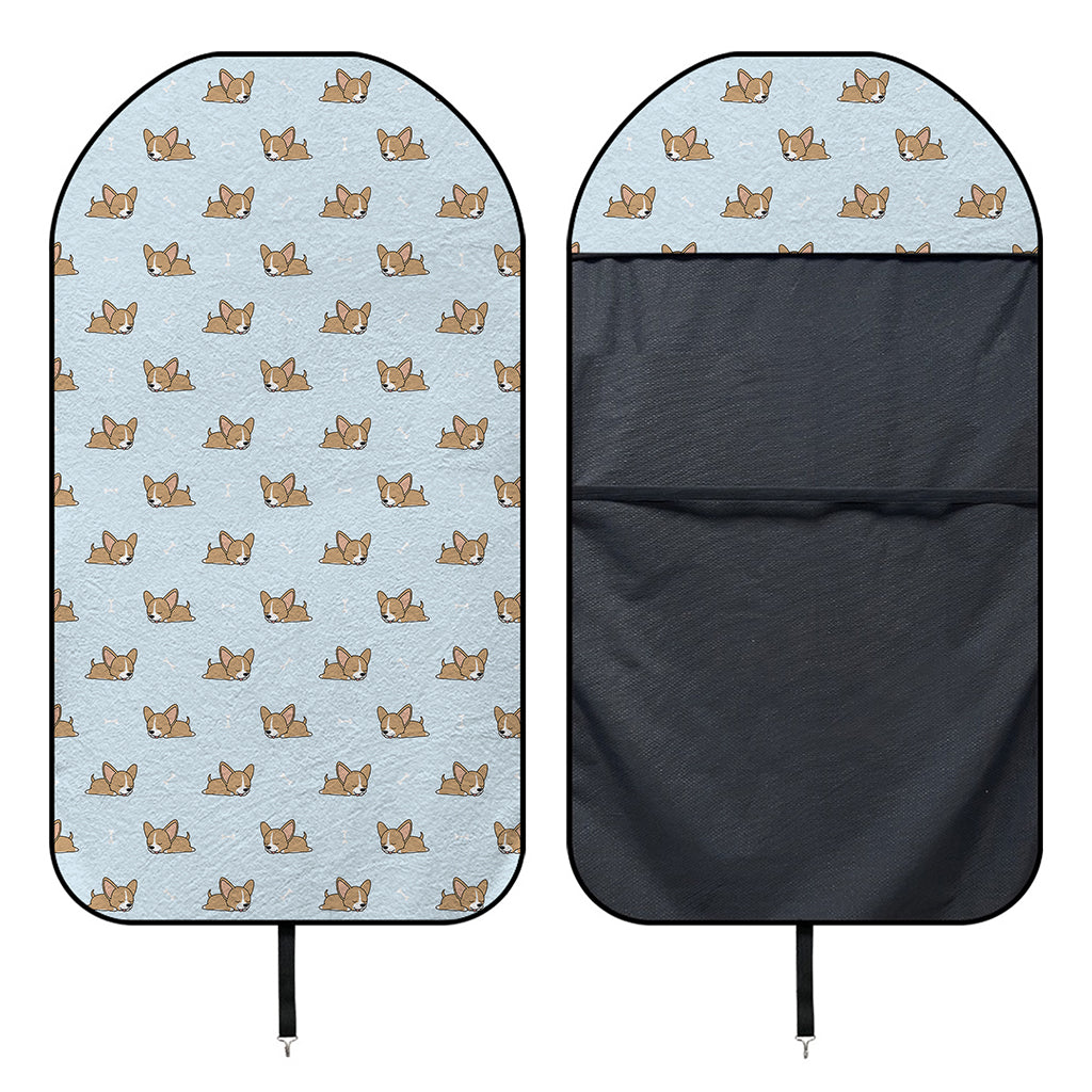 Sleeping Chihuahua Pattern Print Waterproof Car Seat Cover