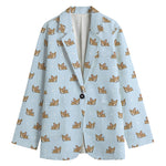 Sleeping Chihuahua Pattern Print Women's Blazer