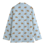 Sleeping Chihuahua Pattern Print Women's Blazer