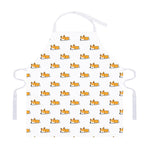Sleeping Corgi Pattern Print Adjustable Apron